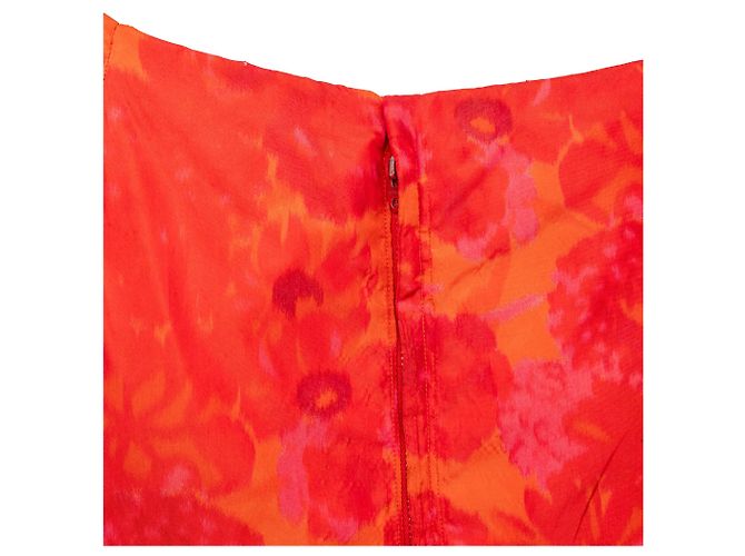 Vestido de seda Christian Dior Boutique Multicolor - vista 9