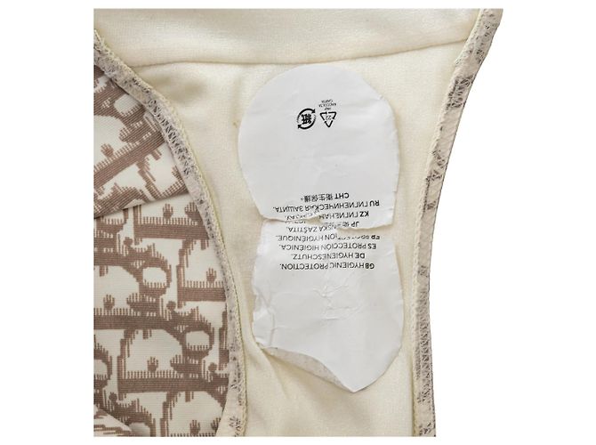 Christian Dior Body Monogram Dior di John Galliano Beige - vista 12