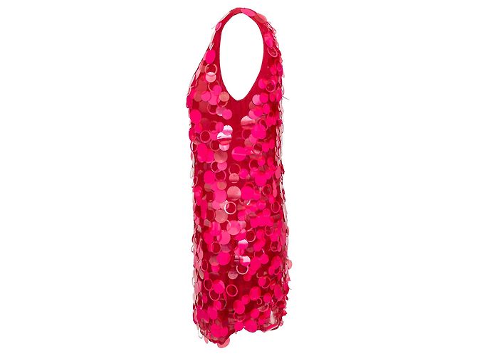 Autre Marque Pailletten Kleid Collection Privée Pink - Ansicht 2