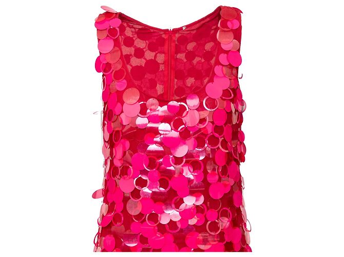 Autre Marque Pailletten Kleid Collection Privée Pink - Ansicht 4