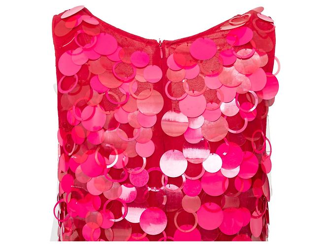 Autre Marque Pailletten Kleid Collection Privée Pink - Ansicht 5