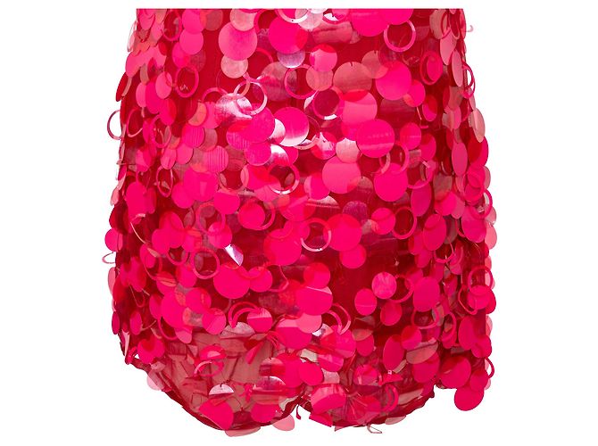 Autre Marque Pailletten Kleid Collection Privée Pink - Ansicht 7