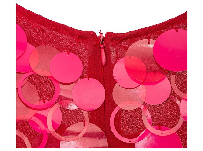 Autre Marque Pailletten Kleid Collection Privée Pink - Ansicht 9