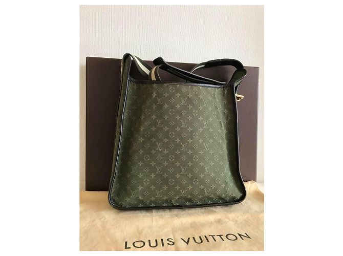 Louis Vuitton Monogram Mini Besace Mary Kate Borsa Khaki Verde - vista 12