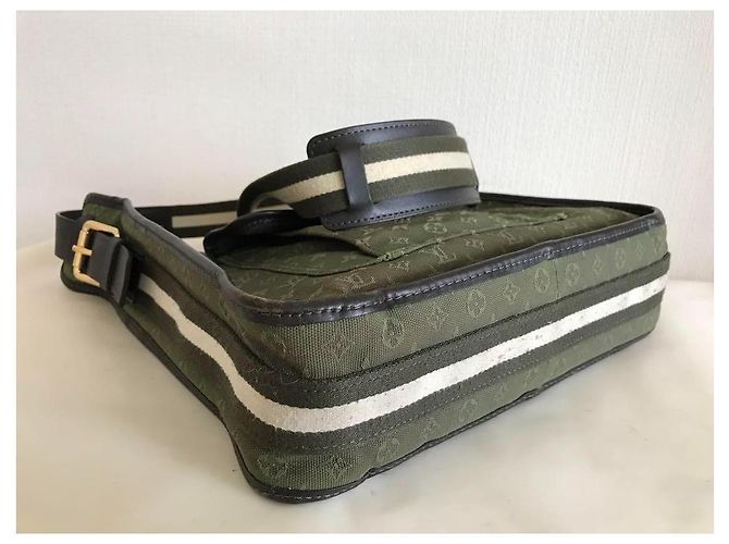 Louis Vuitton Monogram Mini Besace Mary Kate Borsa Khaki Verde - vista 16