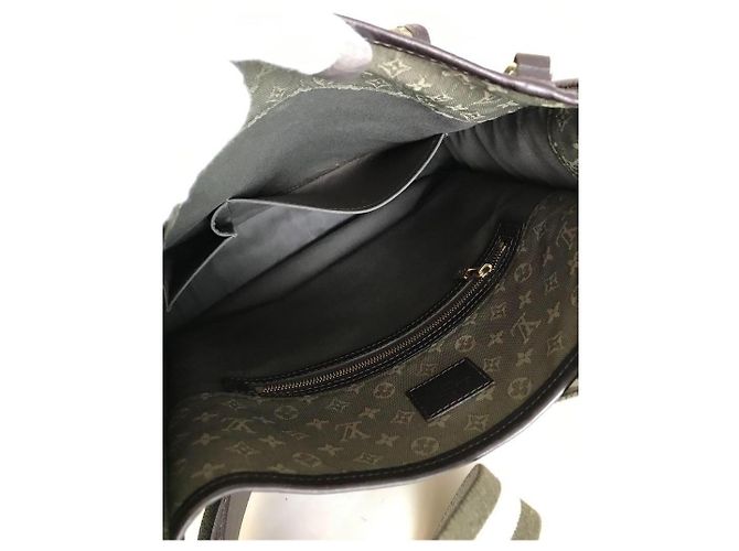 Louis Vuitton Monogram Mini Besace Mary Kate Borsa Khaki Verde - vista 18