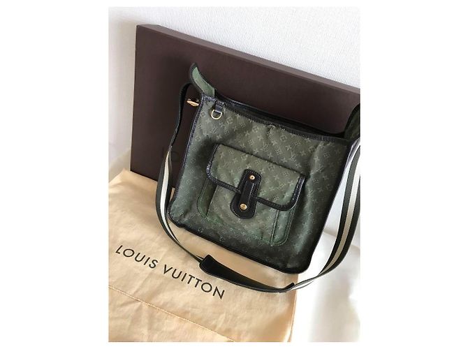 Louis Vuitton Monogram Mini Besace Mary Kate Borsa Khaki Verde - vista 2
