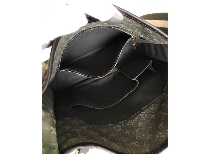 Louis Vuitton Monogram Mini Besace Mary Kate Borsa Khaki Verde - vista 20