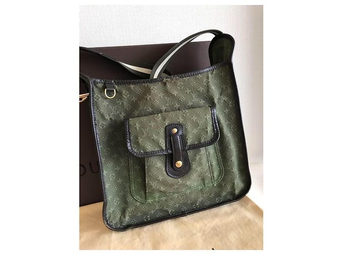 Louis Vuitton Monogram Mini Besace Mary Kate Borsa Khaki Verde - vista 5