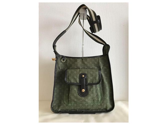 Louis Vuitton Monogram Mini Besace Mary Kate Borsa Khaki Verde - vista 6