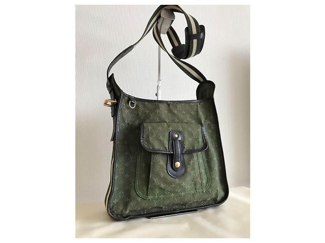 Louis Vuitton Monogram Mini Besace Mary Kate Borsa Khaki Verde - vista 8