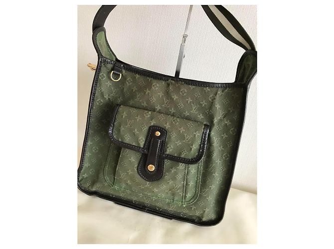 Louis Vuitton Monogram Mini Besace Mary Kate Borsa Khaki Verde - vista 9