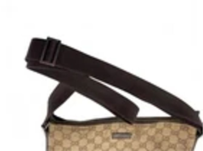 Borsa a spalla Gucci GG Canvas Beige - vista 17
