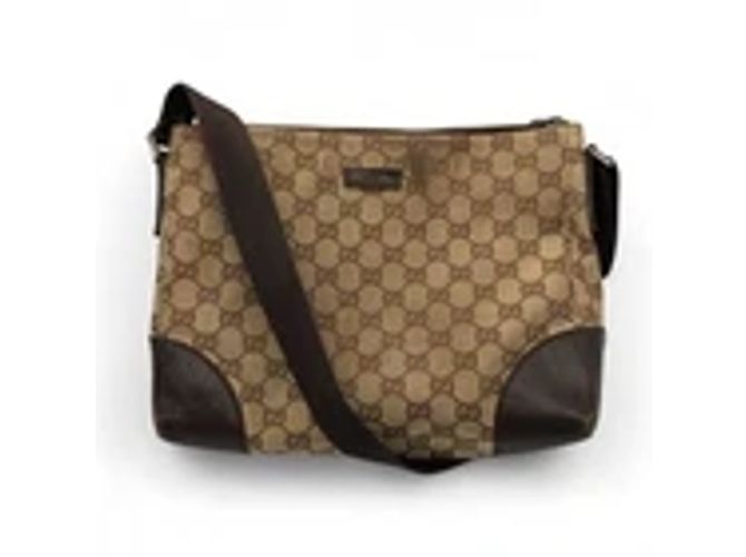 Borsa a spalla Gucci GG Canvas Beige - vista 18