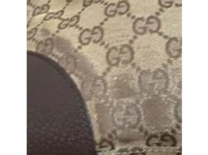 Borsa a spalla Gucci GG Canvas Beige - vista 6