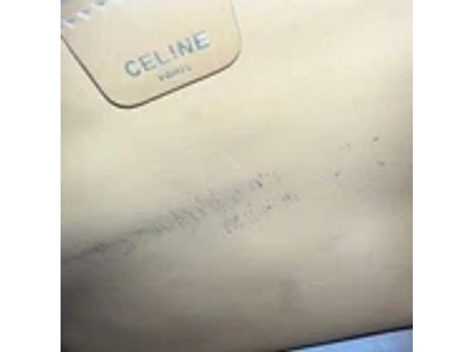 Celine Daoust Borsa a spalla Celine Macadam Canvas e pelle marrone - vista 5
