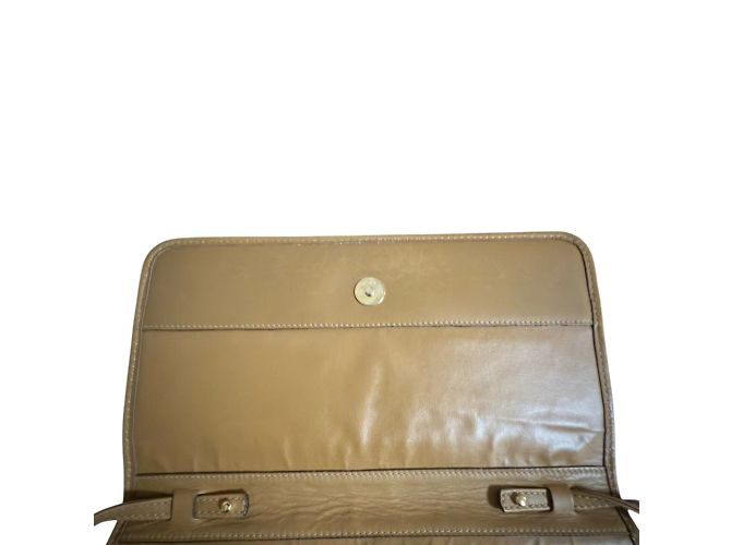 Celine Daoust Borsa a spalla Celine Macadam Canvas e pelle marrone - vista 6
