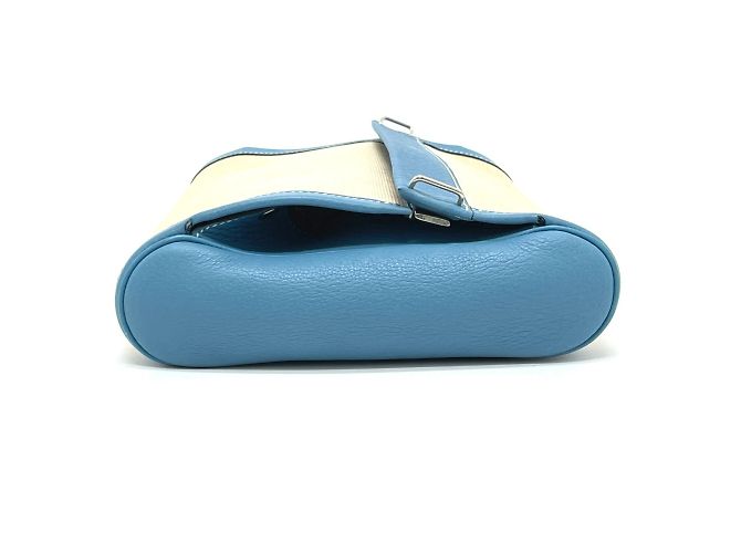 Borsa Pouch Equi di Hermès in Blu Paradiso - vista 3