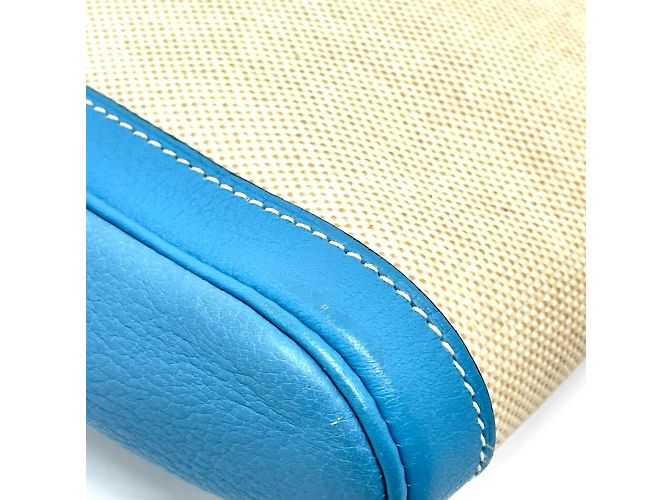 Borsa Pouch Equi di Hermès in Blu Paradiso - vista 8