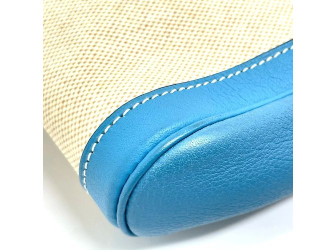 Borsa Pouch Equi di Hermès in Blu Paradiso - vista 9