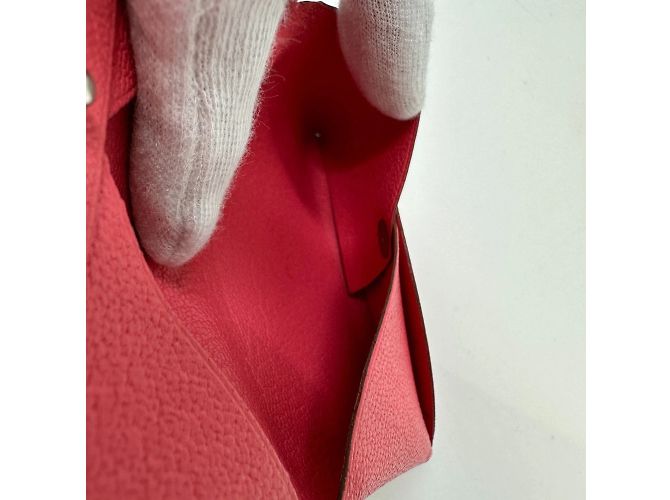 Tarjetero bifold Calvi de Hermès Rosa - vista 9