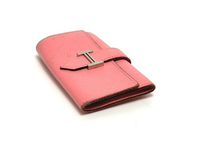 Bearn 4-Ring Schlüsseletui von Hermès Pink - Ansicht 6
