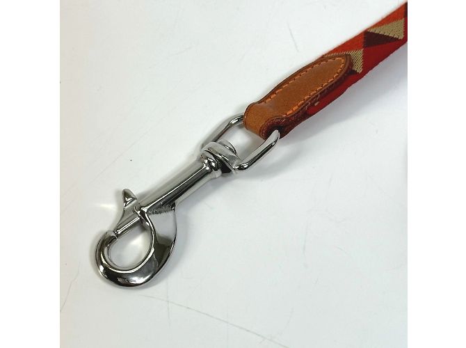 Hermès HERMES Medor Slim Dog Leash Red - view 2