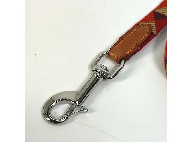 Hermès HERMES Medor Slim Dog Leash Red - view 3