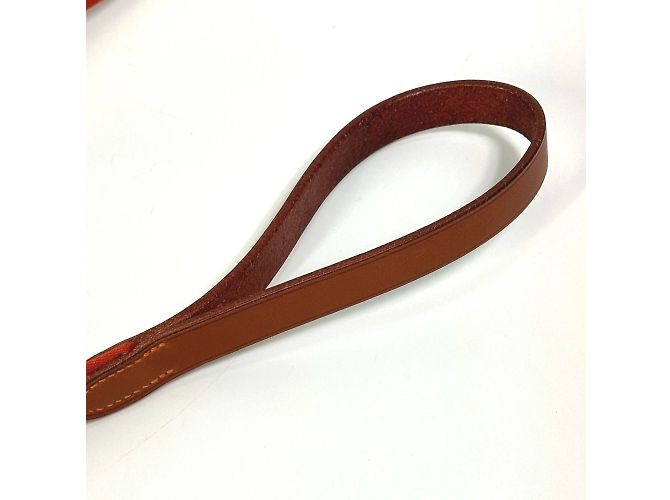 Hermès HERMES Medor Slim Dog Leash Red - view 5