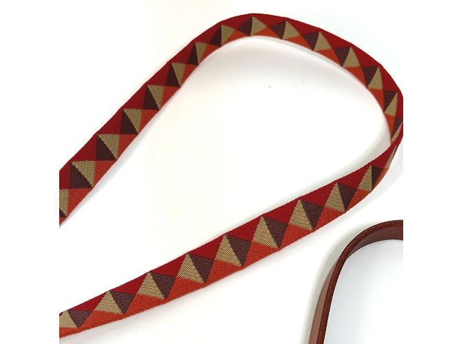 Hermès HERMES Medor Slim Dog Leash Red - view 7