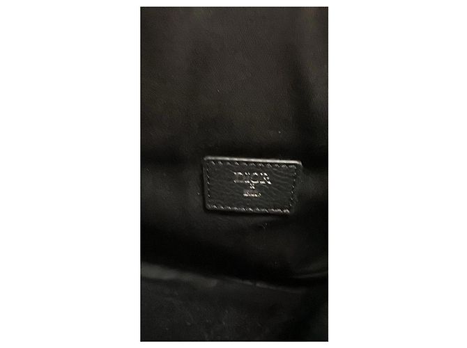 Borsa Saddle Dior in pelle nera Nero - vista 8