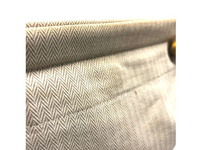 Hermès Borsa a Spalla Hermes Aline PM Toile Chevron Marrone Beige - vista 10
