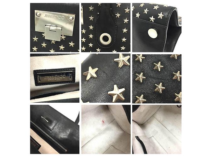 Borsa Tote Riley di Jimmy Choo Nero - vista 3