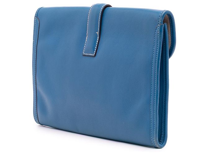 Hermès Jige Elan 29 in Blu Swift - vista 2