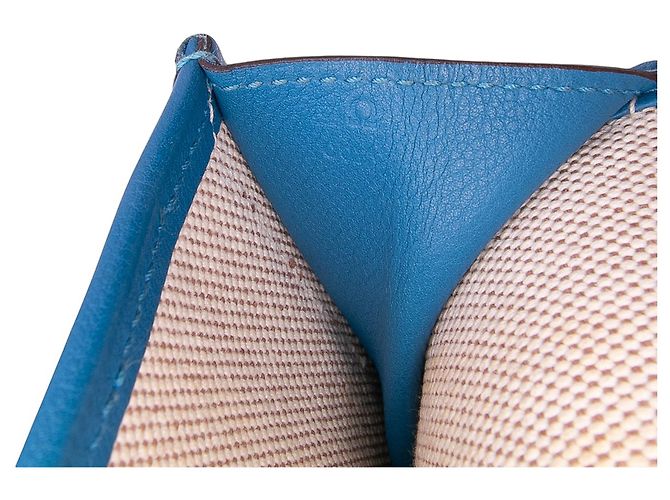 Hermès Jige Elan 29 in Blu Swift - vista 6