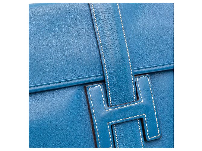 Hermès Jige Elan 29 in Blu Swift - vista 8