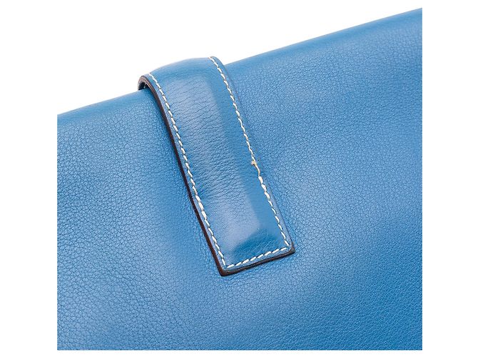 Hermès Jige Elan 29 in Blu Swift - vista 9