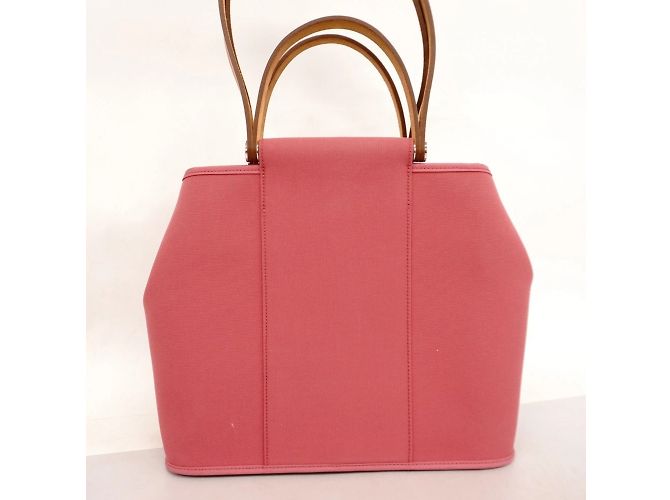 Hermès Cabag PM Handtasche Pink - Ansicht 14