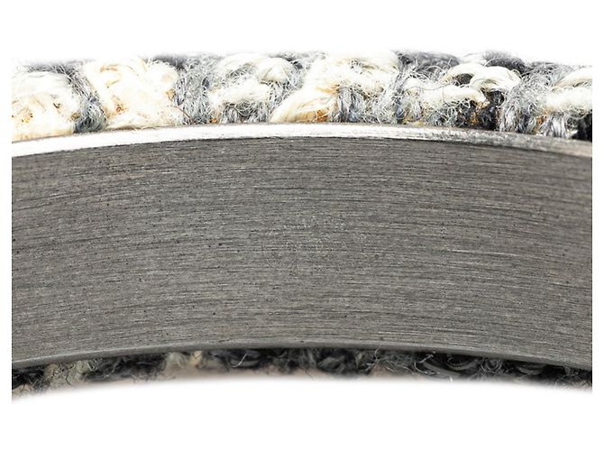 Pulsera Coco Mark de Chanel Castaño Negro Blanco - vista 4