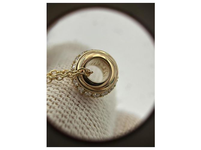 Piaget Diamant Halskette Goldfarben Golden - Ansicht 11