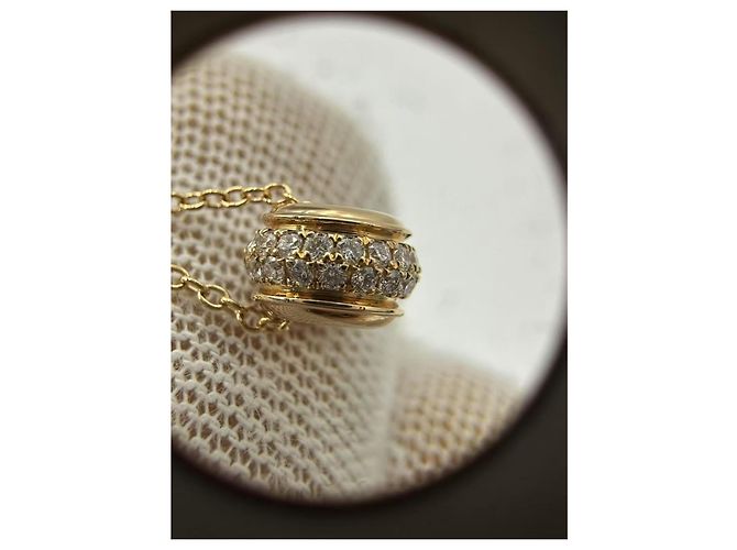 Piaget Diamant Halskette Goldfarben Golden - Ansicht 13