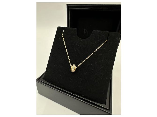 Piaget Diamant Halskette Goldfarben Golden - Ansicht 2
