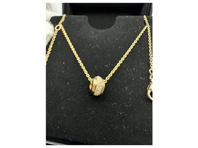 Piaget Diamant Halskette Goldfarben Golden - Ansicht 5