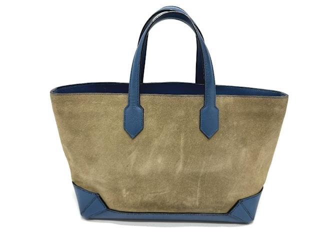 Hermès Borsa Hermes Maxi Box Cabas 30 Blu - vista 2