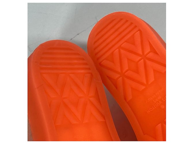 Sneakers Monogram Tattoo Line di Louis Vuitton Arancione - vista 11