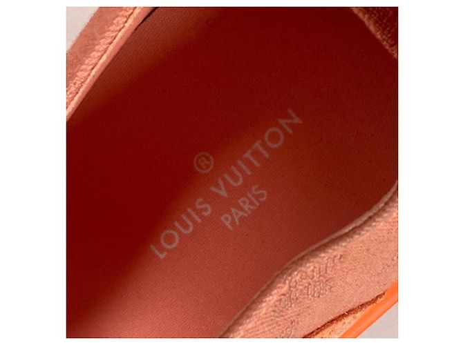 Sneakers Monogram Tattoo Line di Louis Vuitton Arancione - vista 16
