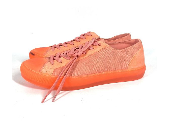 Sneakers Monogram Tattoo Line di Louis Vuitton Arancione - vista 5