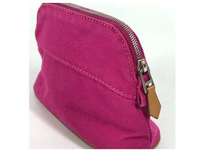Pochette per il trucco Mini Bolide Hermès Rosa - vista 11
