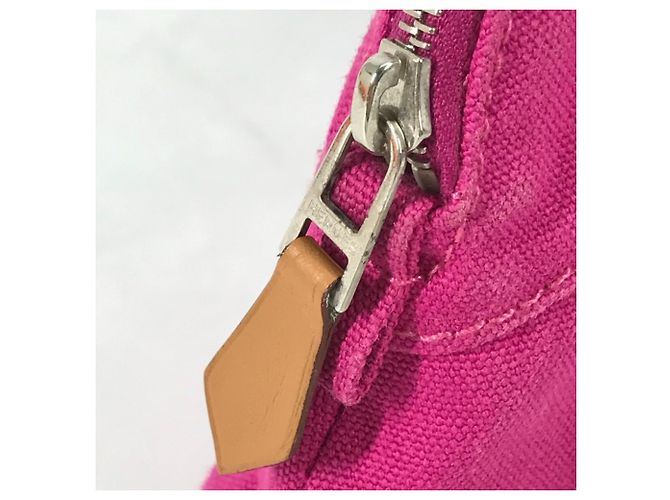 Pochette per il trucco Mini Bolide Hermès Rosa - vista 12