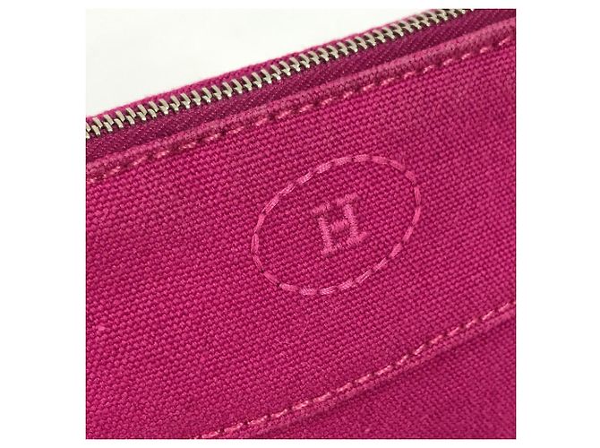 Pochette per il trucco Mini Bolide Hermès Rosa - vista 13